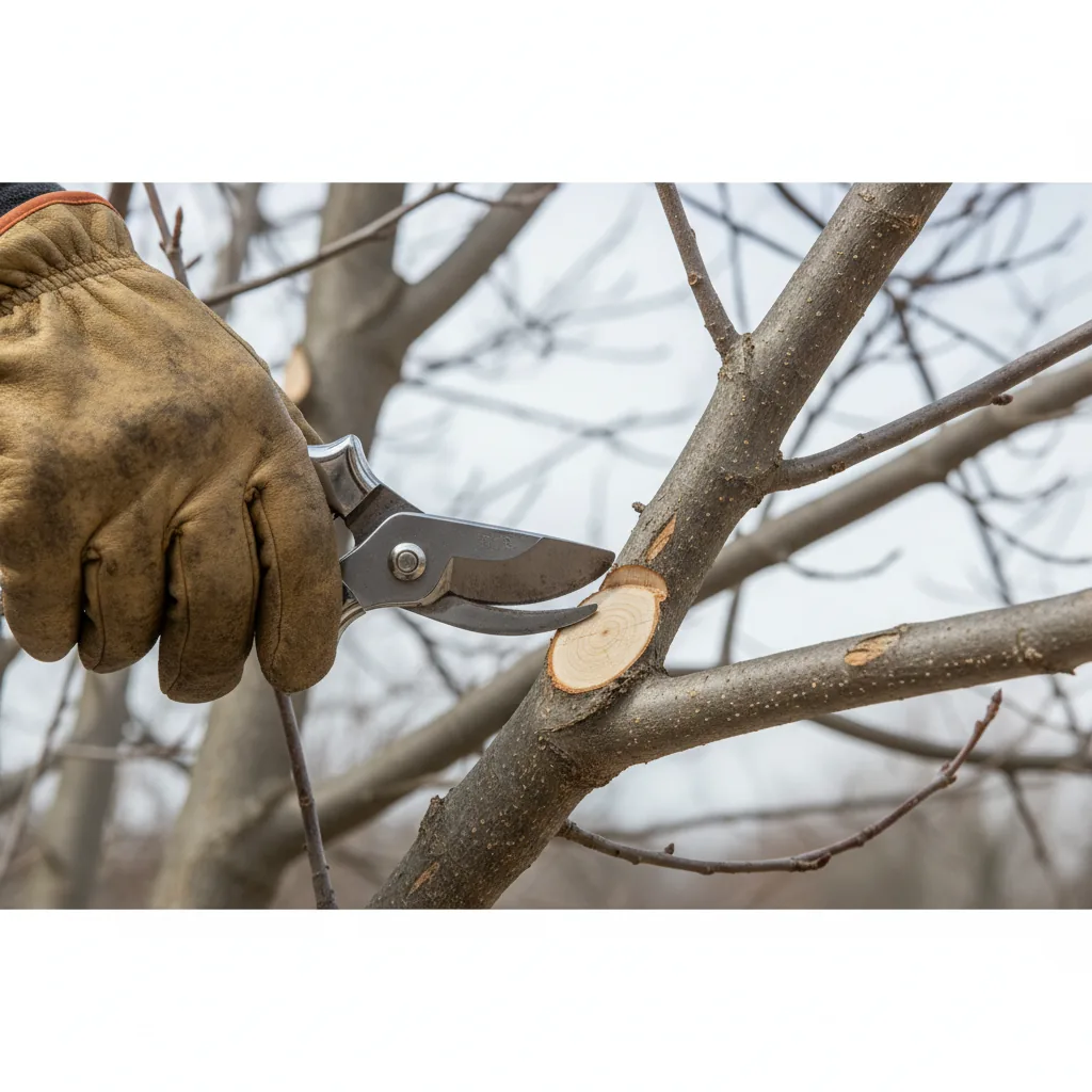 Proper pruning techniques for mature shade trees