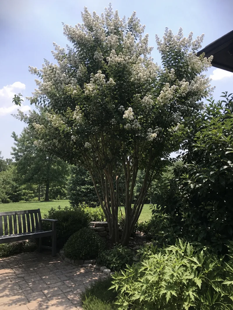 Natchez Crape Myrtle Shade Tree