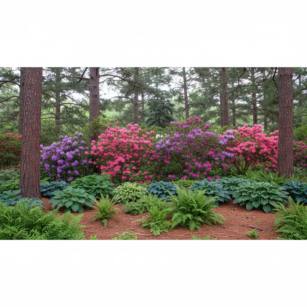 What Grows in Shade Under Pine Trees