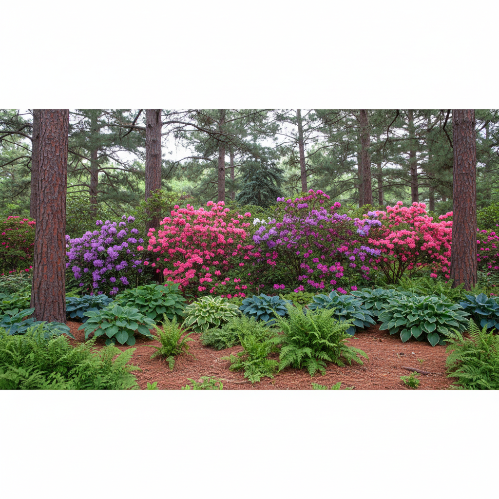 What Grows in Shade Under Pine Trees